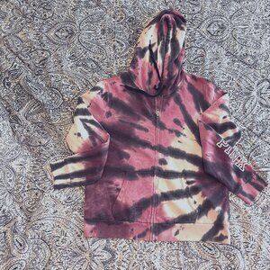 victoria's secret - PINK- hoodie - tie dyed - Size L